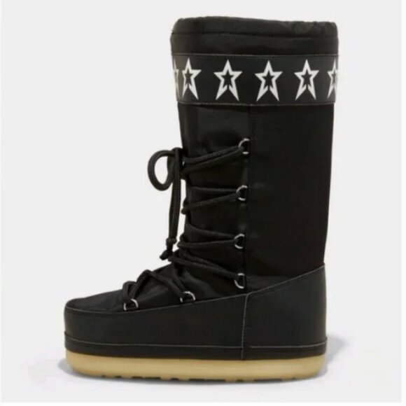 Women's Buffy Winter Boots - Wild Fable Black 11 - Picture 3 of 4